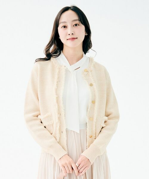 UNTITLED / アンタイトル カーディガン・ボレロ | ニットジャケット | 詳細6