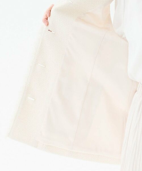 UNTITLED / アンタイトル ベスト | スラブツイード ジレ | 詳細10