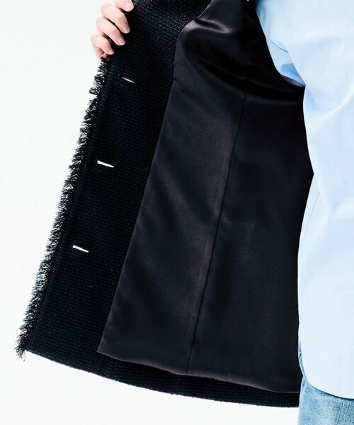 UNTITLED / アンタイトル ベスト | スラブツイード ジレ | 詳細15
