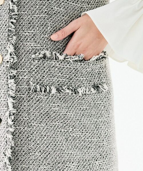 UNTITLED / アンタイトル ベスト | スラブツイード ジレ | 詳細26