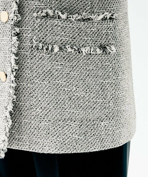 UNTITLED / アンタイトル ベスト | スラブツイード ジレ | 詳細27