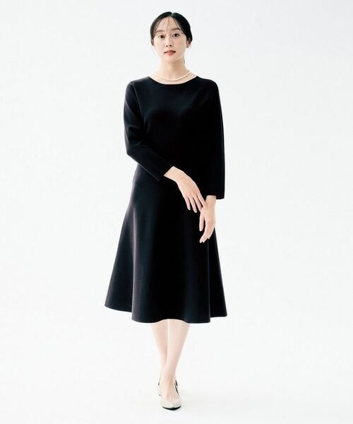 UNTITLED / アンタイトル ミニ丈・ひざ丈ワンピース | ニットワンピース | 詳細3