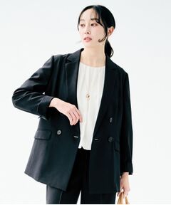 UNTITLED / アンタイトル テーラードジャケット | ライトウェイト ダブルブレストジャケット