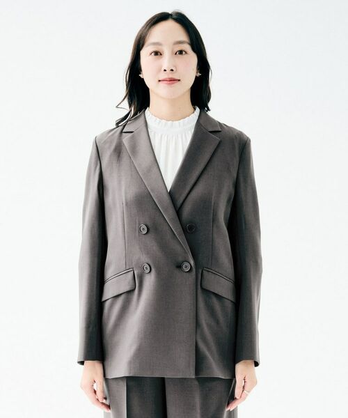 UNTITLED / アンタイトル テーラードジャケット | ライトウェイト ダブルブレストジャケット | 詳細17