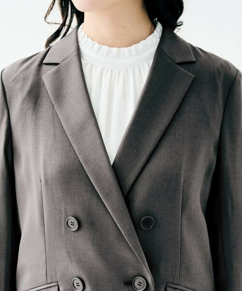 UNTITLED / アンタイトル テーラードジャケット | ライトウェイト ダブルブレストジャケット | 詳細27