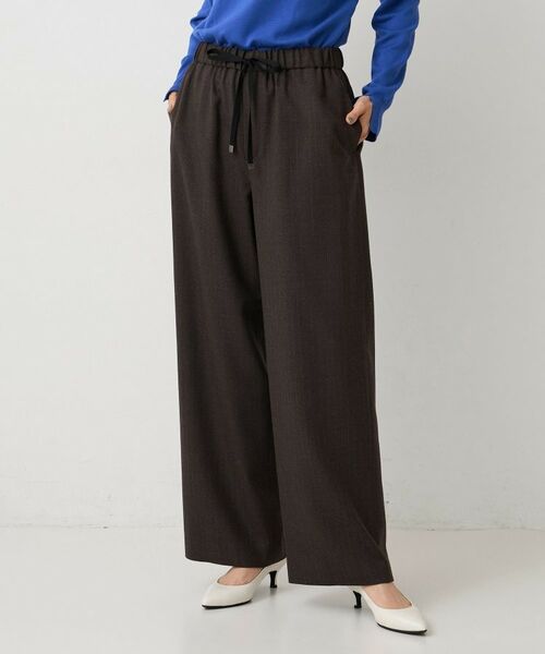 UNTITLED / アンタイトル パンツ | ソフトフラノワイドパンツ | 詳細10