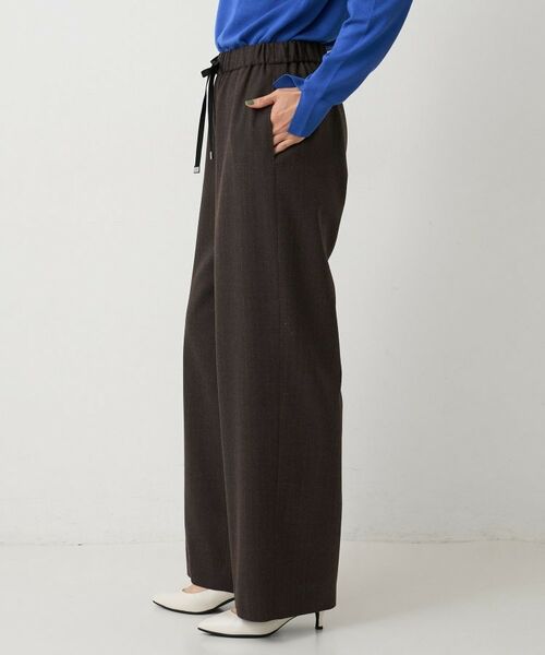 UNTITLED / アンタイトル パンツ | ソフトフラノワイドパンツ | 詳細11