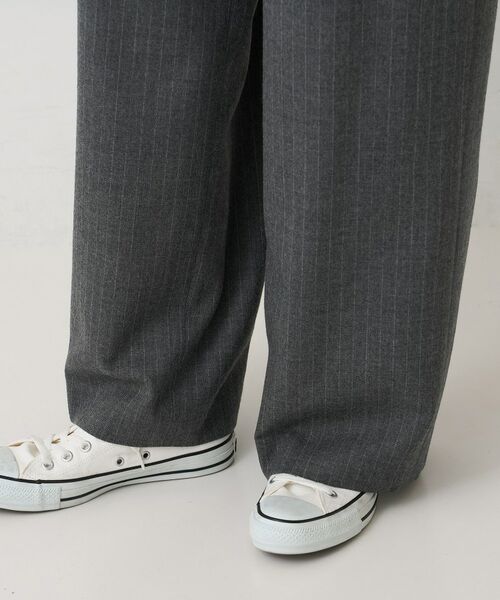 UNTITLED / アンタイトル パンツ | ソフトフラノワイドパンツ | 詳細19
