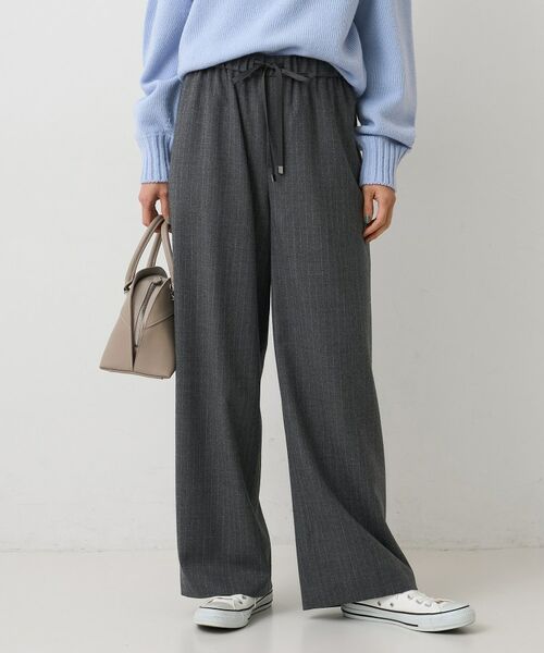 UNTITLED / アンタイトル パンツ | ソフトフラノワイドパンツ | 詳細6