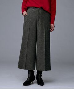 UNTITLED / アンタイトル ショート・ハーフ・半端丈パンツ | ミルドスムースクロップドワイドパンツ