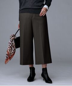 UNTITLED / アンタイトル ショート・ハーフ・半端丈パンツ | ミルドスムースクロップドワイドパンツ