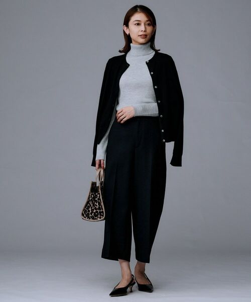 UNTITLED / アンタイトル ショート・ハーフ・半端丈パンツ | ミルドスムースクロップドワイドパンツ | 詳細11
