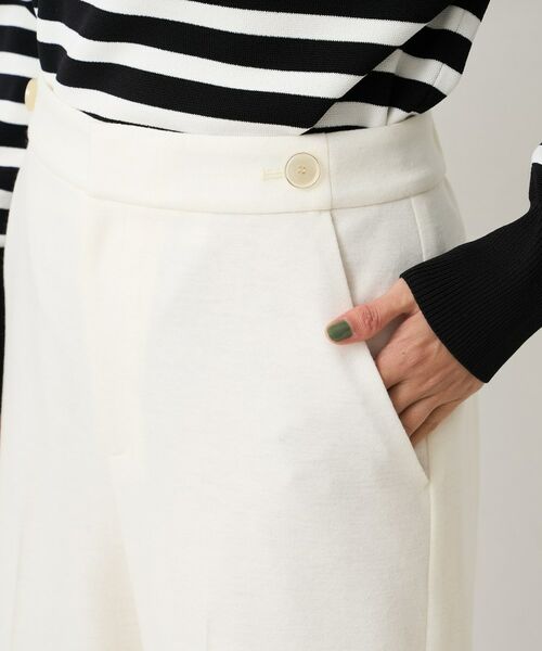 UNTITLED / アンタイトル ショート・ハーフ・半端丈パンツ | ミルドスムースクロップドワイドパンツ | 詳細20