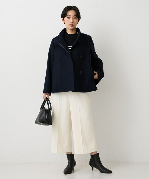 UNTITLED / アンタイトル ショート・ハーフ・半端丈パンツ | ミルドスムースクロップドワイドパンツ | 詳細4