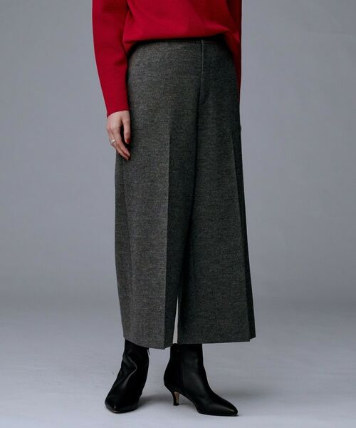 UNTITLED / アンタイトル ショート・ハーフ・半端丈パンツ | ミルドスムースクロップドワイドパンツ | 詳細6