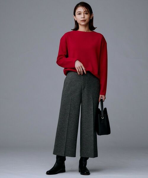 UNTITLED / アンタイトル ショート・ハーフ・半端丈パンツ | ミルドスムースクロップドワイドパンツ | 詳細8