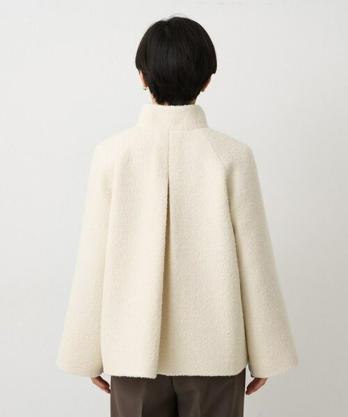 UNTITLED / アンタイトル その他アウター | 【ツイード風/スタンドカラー】ファンシーヘリンボンコート | 詳細14