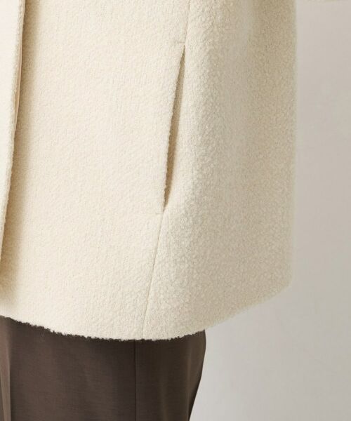 UNTITLED / アンタイトル その他アウター | 【ツイード風/スタンドカラー】ファンシーヘリンボンコート | 詳細18