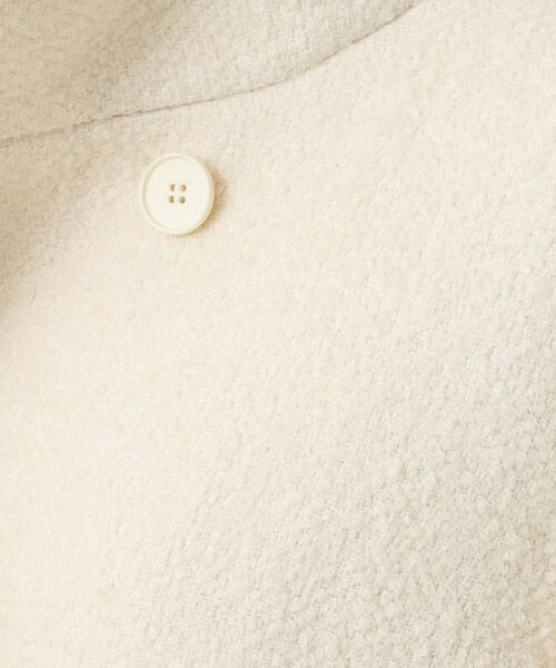 UNTITLED / アンタイトル その他アウター | 【ツイード風/スタンドカラー】ファンシーヘリンボンコート | 詳細6