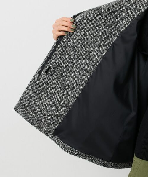 UNTITLED / アンタイトル その他アウター | 【スタンドカラー/オンオフ使える】クラシカルツイードコート | 詳細10