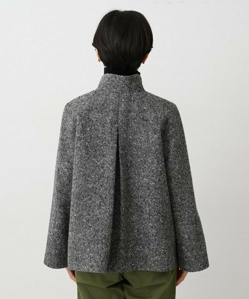 UNTITLED / アンタイトル その他アウター | 【スタンドカラー/オンオフ使える】クラシカルツイードコート | 詳細19