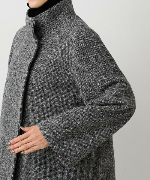 UNTITLED / アンタイトル その他アウター | 【スタンドカラー/オンオフ使える】クラシカルツイードコート | 詳細21