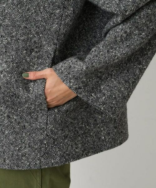 UNTITLED / アンタイトル その他アウター | 【スタンドカラー/オンオフ使える】クラシカルツイードコート | 詳細22