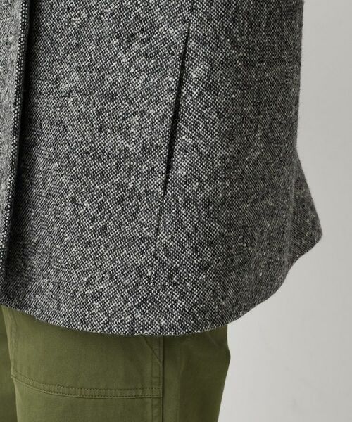 UNTITLED / アンタイトル その他アウター | 【スタンドカラー/オンオフ使える】クラシカルツイードコート | 詳細23