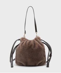 UNTITLED / アンタイトル ショルダーバッグ | ドロストエコファーショルダー