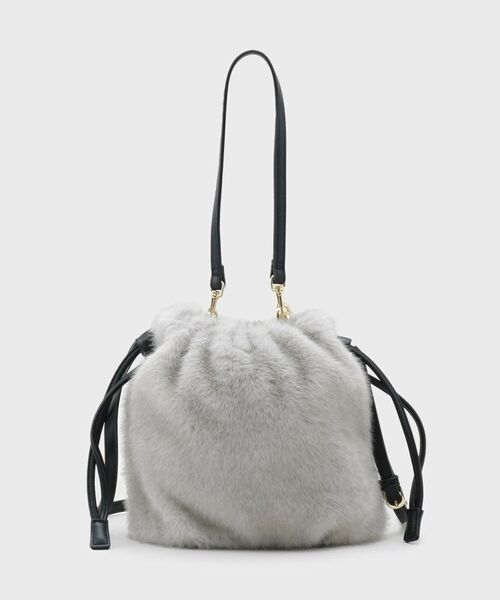 UNTITLED / アンタイトル ショルダーバッグ | ドロストエコファーショルダー | 詳細1