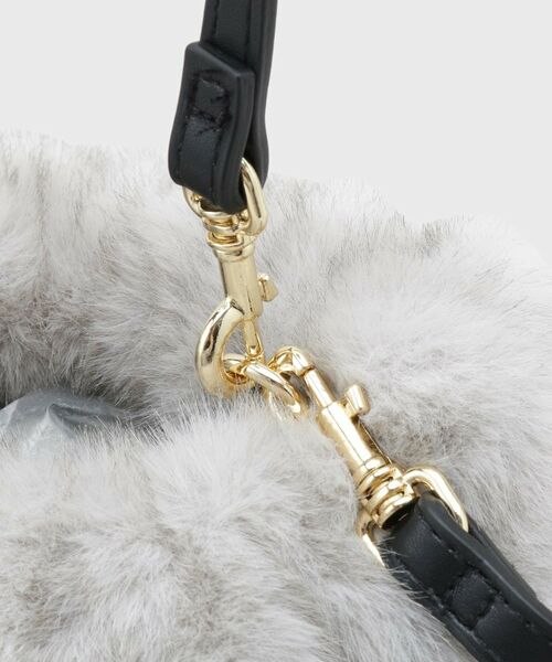 UNTITLED / アンタイトル ショルダーバッグ | ドロストエコファーショルダー | 詳細10