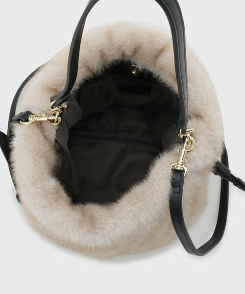 UNTITLED / アンタイトル ショルダーバッグ | ドロストエコファーショルダー | 詳細7