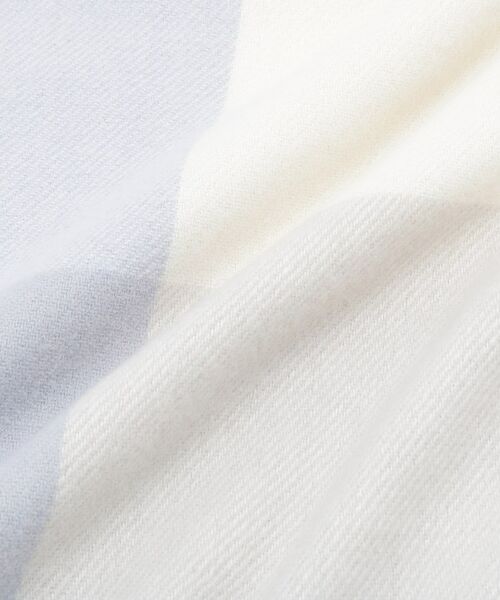 UNTITLED / アンタイトル マフラー・ショール・スヌード・ストール | ブロックチェックストール | 詳細2