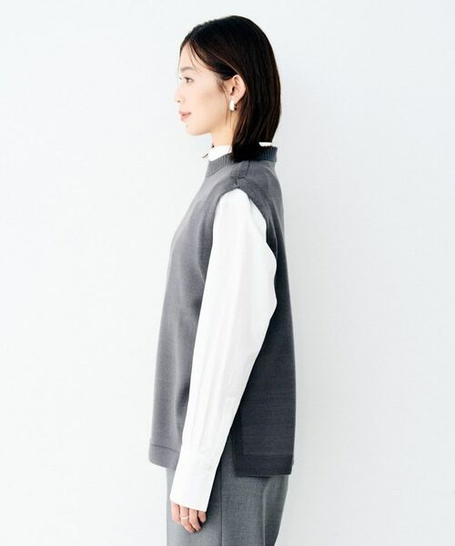 UNTITLED / アンタイトル ニット・セーター | ラウンドネックニットベスト | 詳細15