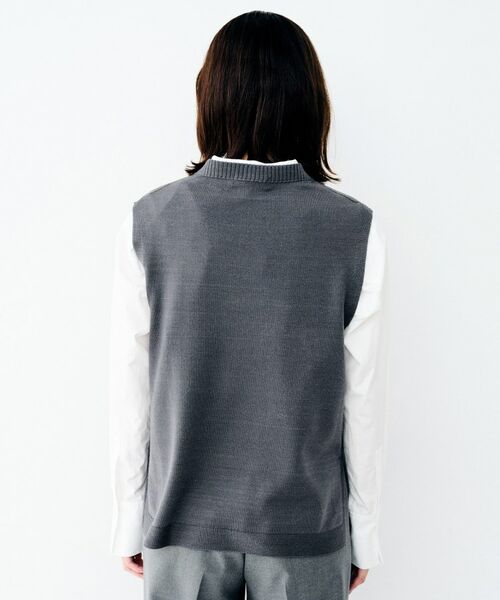 UNTITLED / アンタイトル ニット・セーター | ラウンドネックニットベスト | 詳細16