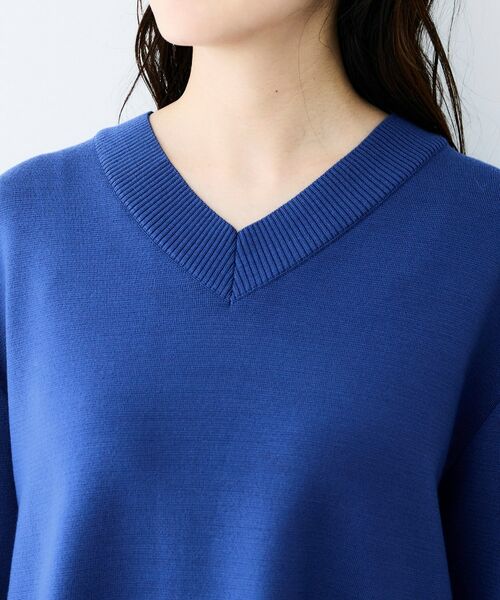 UNTITLED / アンタイトル ニット・セーター | サイドスリットVネックニット | 詳細17