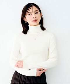 UNTITLED / アンタイトル ニット・セーター | リブタートルネックニット