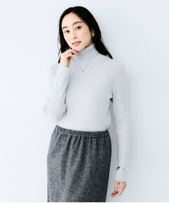 UNTITLED / アンタイトル ニット・セーター | リブタートルネックニット