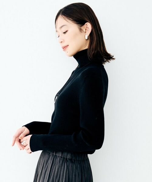 UNTITLED / アンタイトル ニット・セーター | リブタートルネックニット | 詳細11