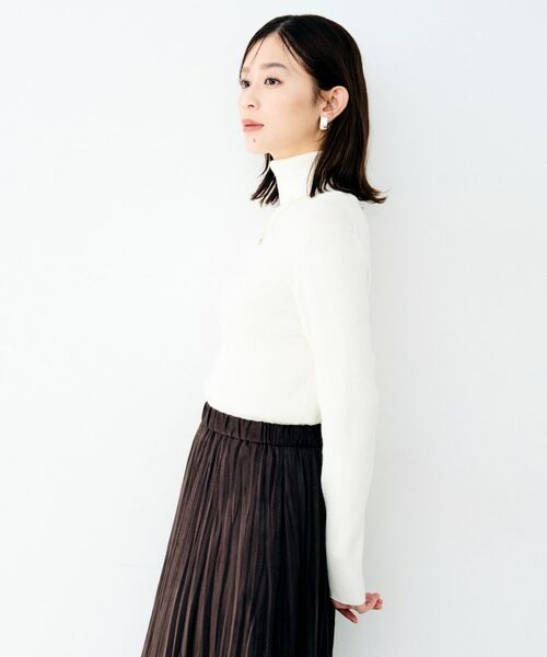 UNTITLED / アンタイトル ニット・セーター | リブタートルネックニット | 詳細3