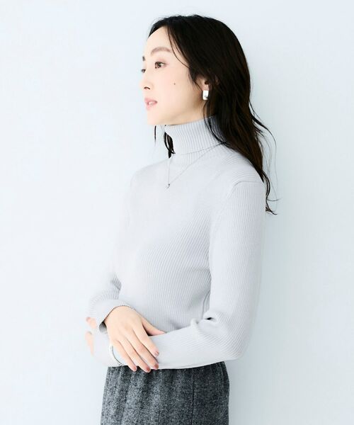 UNTITLED / アンタイトル ニット・セーター | リブタートルネックニット | 詳細7