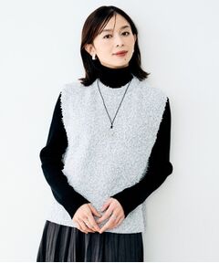 UNTITLED / アンタイトル ベスト | ファンシーツィードライクベスト