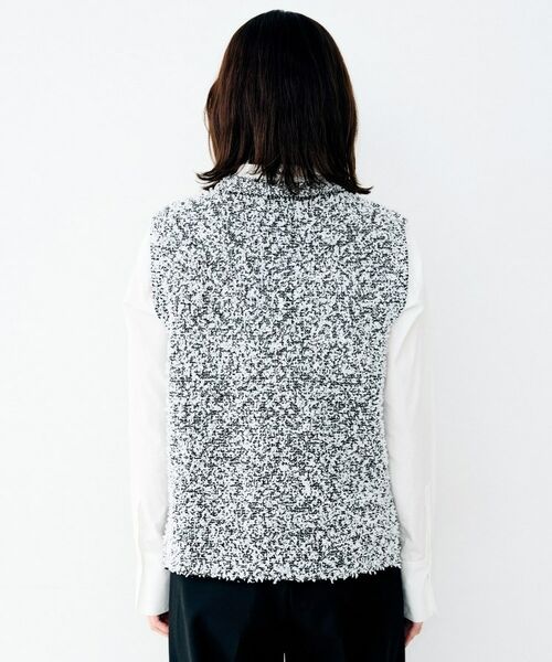 UNTITLED / アンタイトル ベスト | ファンシーツィードライクベスト | 詳細12