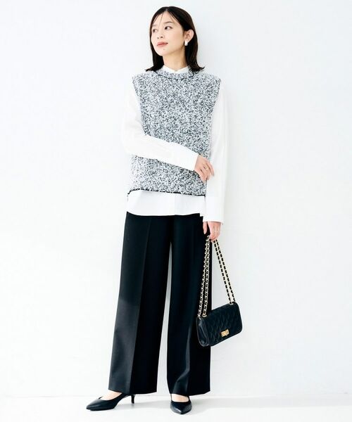 UNTITLED / アンタイトル ベスト | ファンシーツィードライクベスト | 詳細8