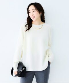 UNTITLED / アンタイトル ニット・セーター | ウールシルクカシミヤボートネックニット