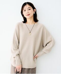 UNTITLED / アンタイトル ニット・セーター | ウールシルクカシミヤボートネックニット