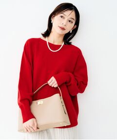 UNTITLED / アンタイトル ニット・セーター | ウールシルクカシミヤボートネックニット