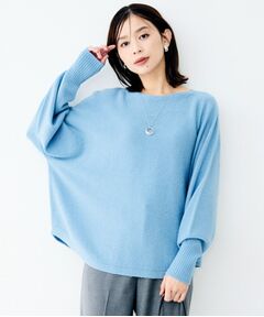 UNTITLED / アンタイトル ニット・セーター | ウールシルクカシミヤボートネックニット