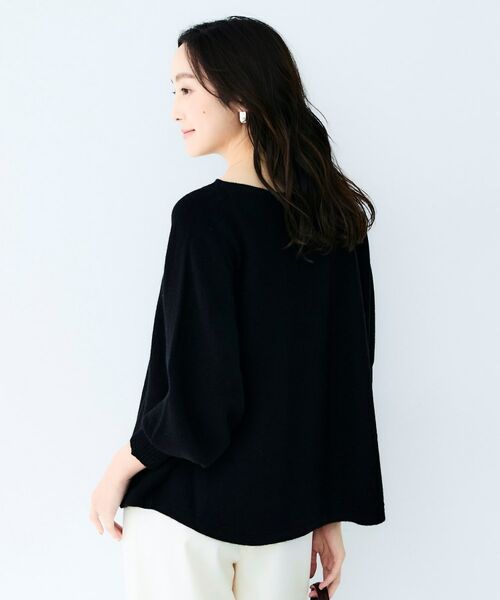 UNTITLED / アンタイトル ニット・セーター | ウールシルクカシミヤボートネックニット | 詳細11