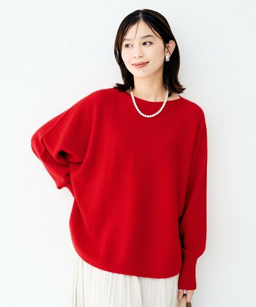 UNTITLED / アンタイトル ニット・セーター | ウールシルクカシミヤボートネックニット | 詳細15